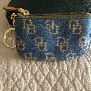 Dooney and Bourke change purse/keychain
